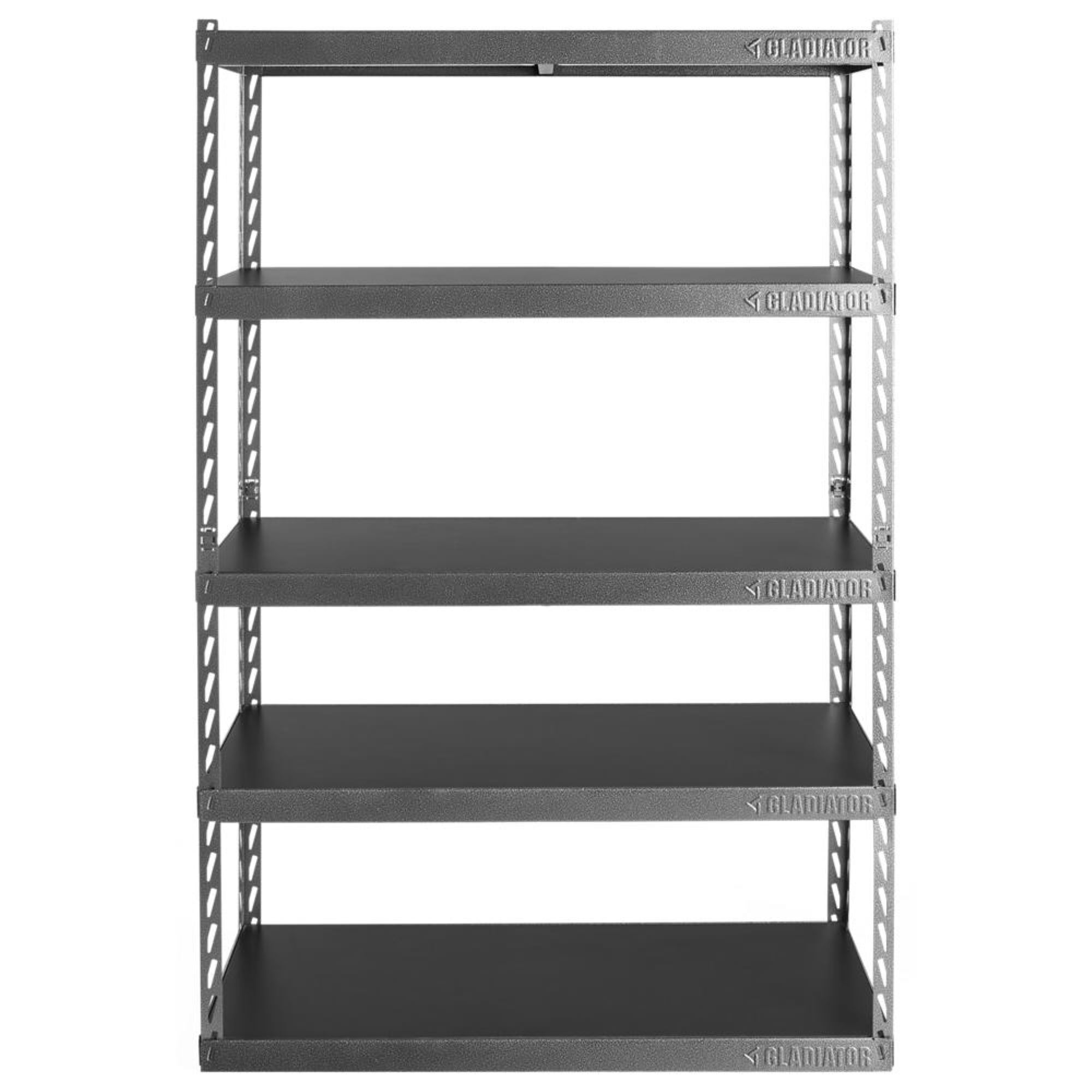 Gladiator, 48in. Wide EZ Connect Rack with 5 18in. Deep Shelves, Width 48 in, Depth 18 in, Material Steel, Model# GARK485TGG